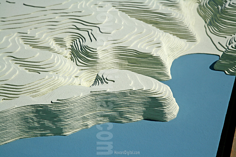 Contour Map Model - Morocco Model