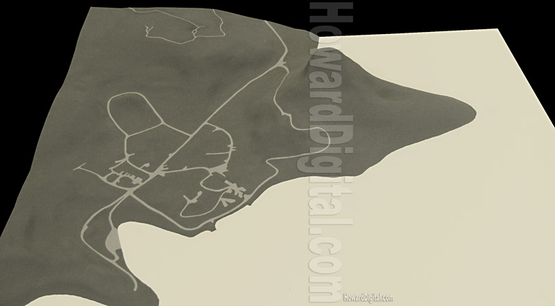 Landform Models - McMurdo Station Model - Antartica