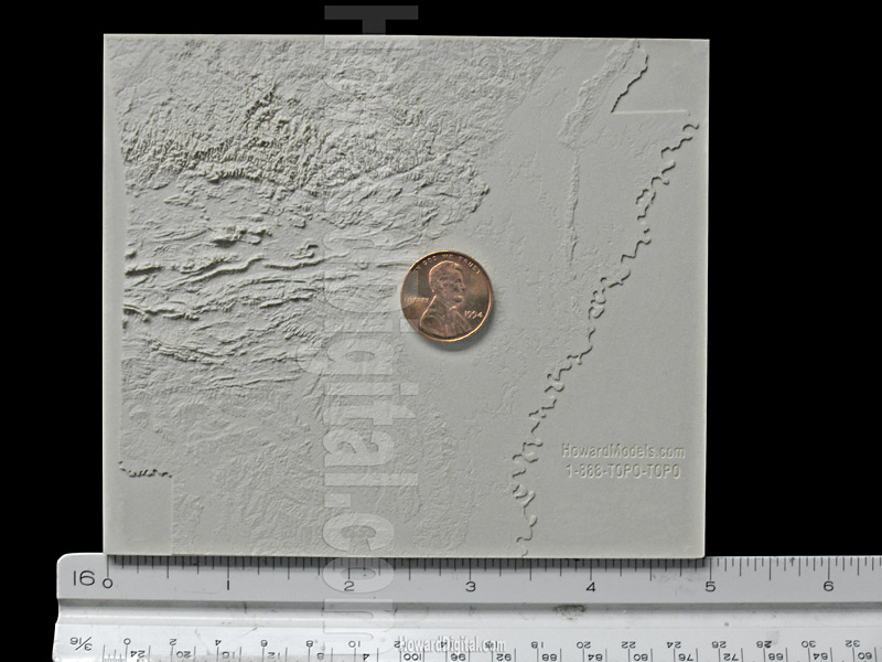 Landform Models - State of Arkansas Model - Arkansas, AR