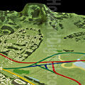 Hawaii Landform Map