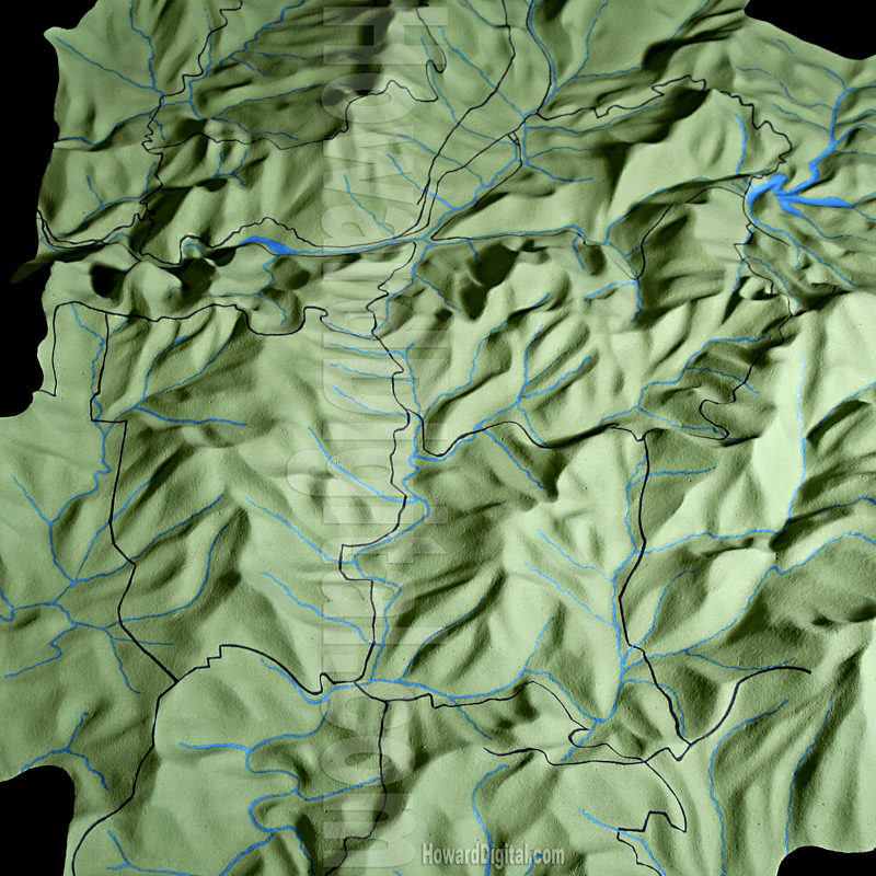 Landform Models - Puerto Rico Condaria Model - Puerto Rico Condaria