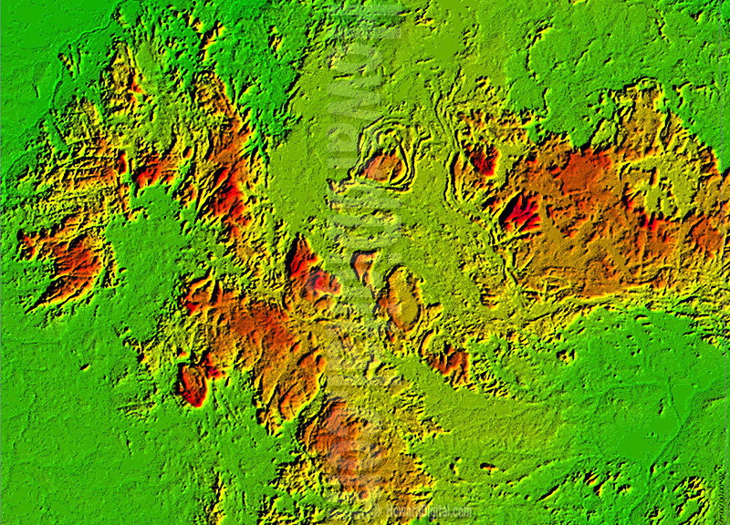 Venezuela Terrain Image