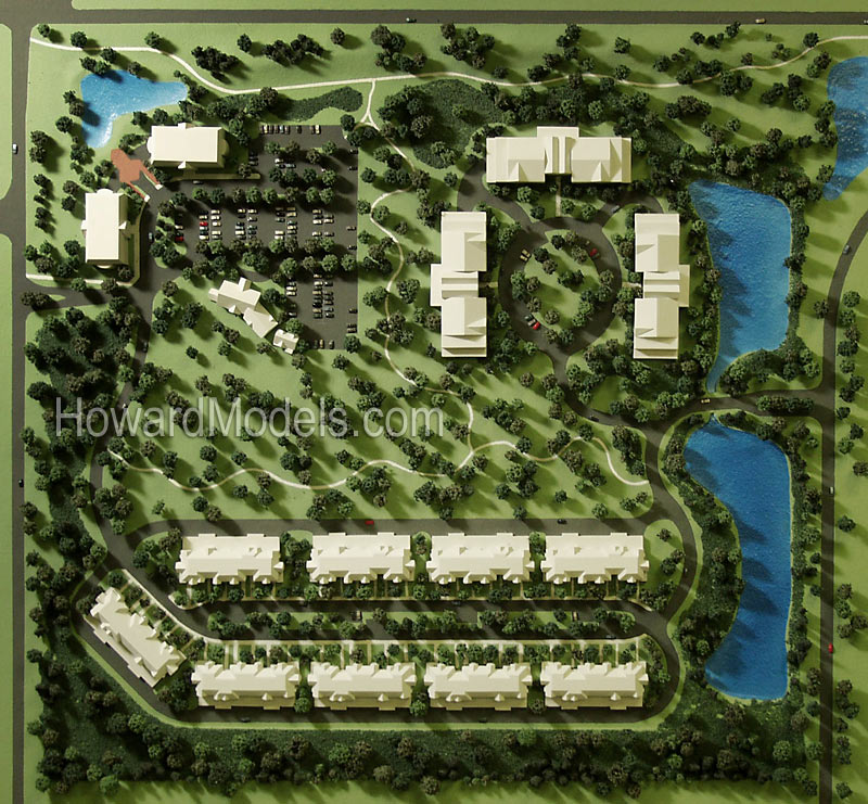 Relief Maps - Condo Site Relief Map - Location Model-03