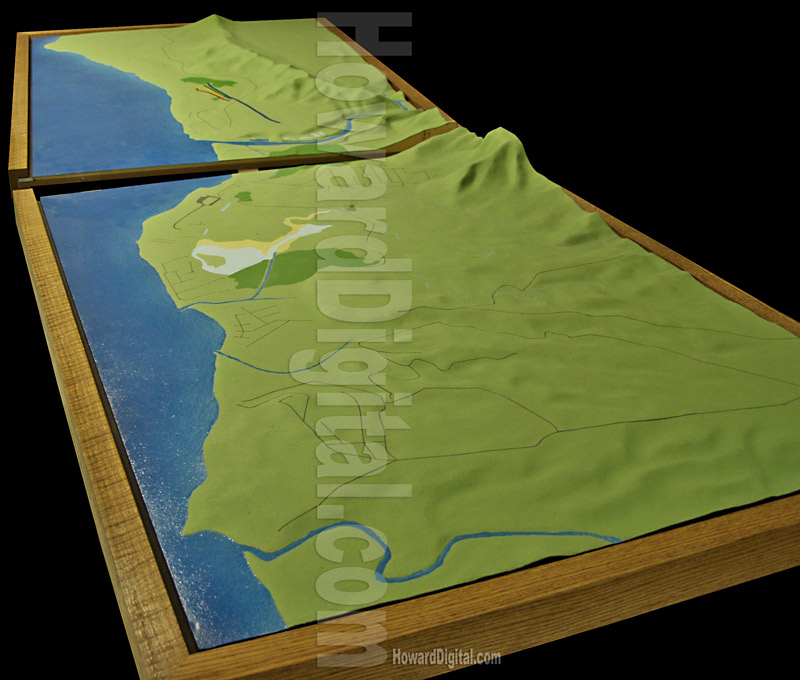 Relief Maps - Hawaii Highway Model - Hawaii Highway