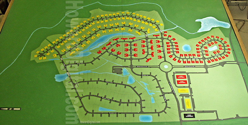 Delaware Site Scale Model - Gallery Pointe Site Model - Seaford, Delaware, DE Model