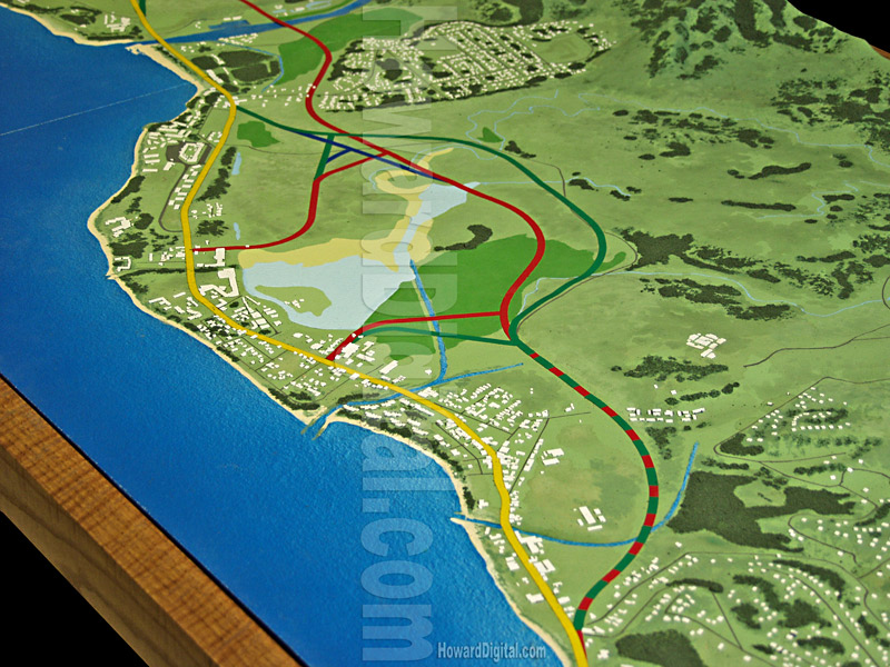 Hawaii Scale Model - Hawaii Highway Site Model - Hawaii, HI Model