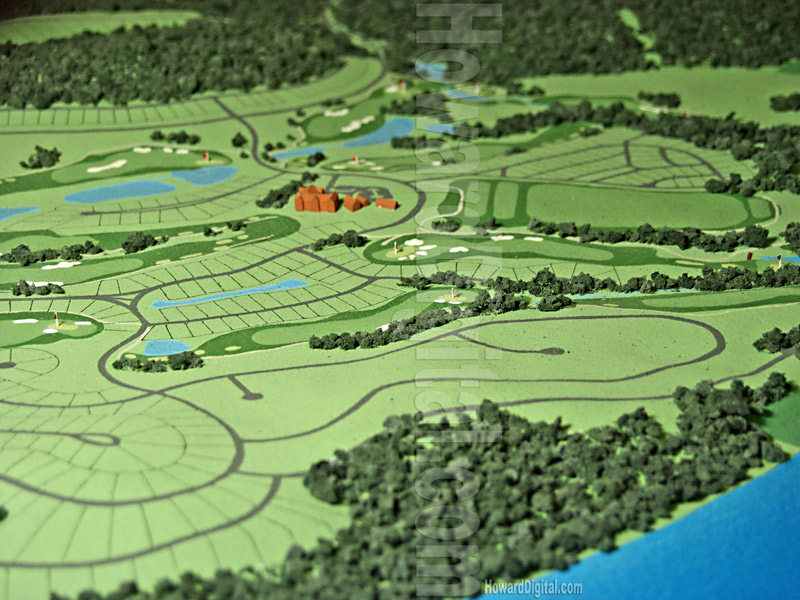 Topography Models - Tennesee National Topography Model - Loudon, Tennessee, TN Model-03