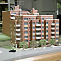 Westwood Terrace Model - Howard Architectural Models