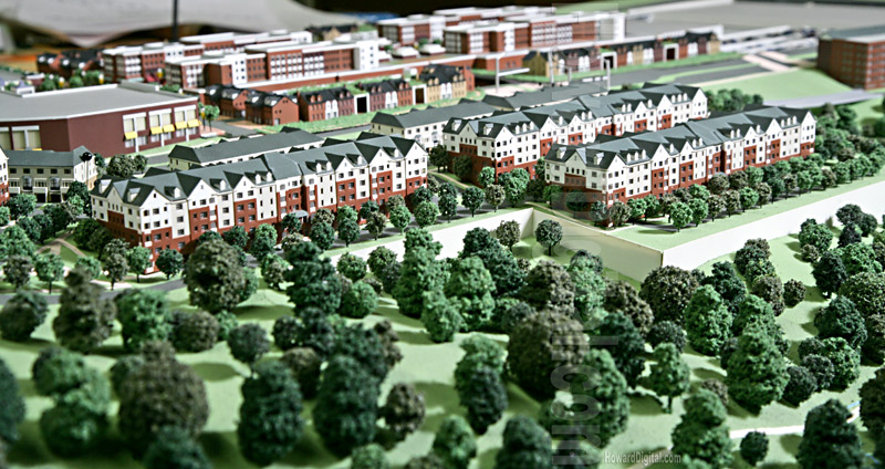 Franklin Model - Howard Architectural Models Architectural Model