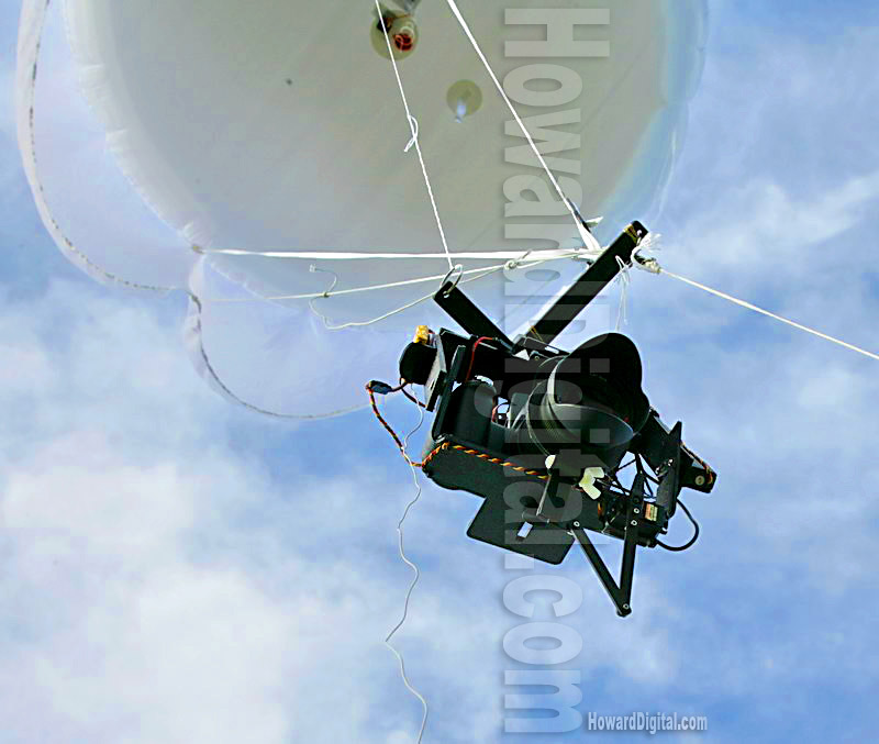 Blimp in the sky