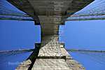 Brooklyn Bridge looking up