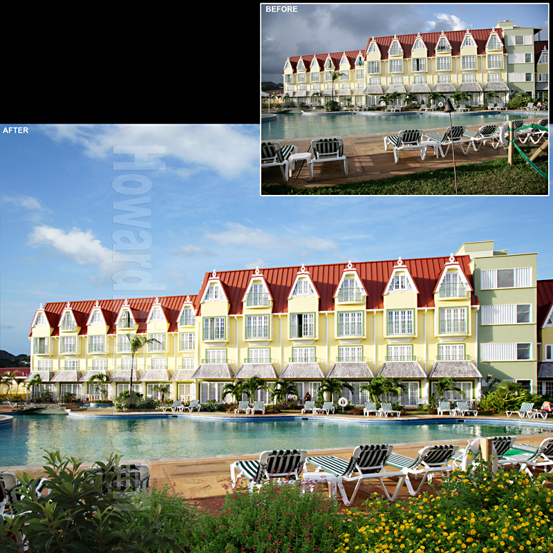 Photo Retouch - Coco Palms Resort