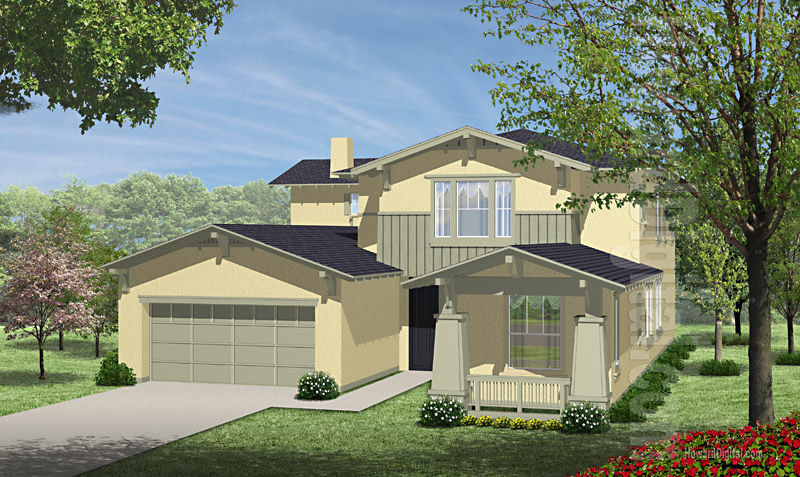 Home Rendering Net-Finity - Centex home series