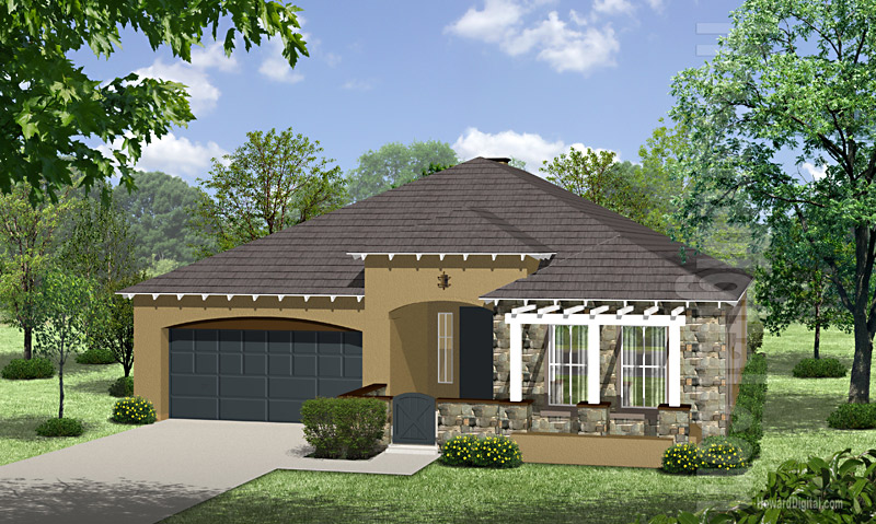 Home Rendering Net-Finity - Centex home series